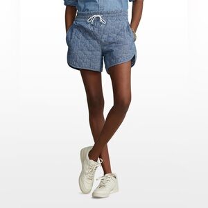 POLO RALPH LAUREN Quilted Chambray Drawstring Short